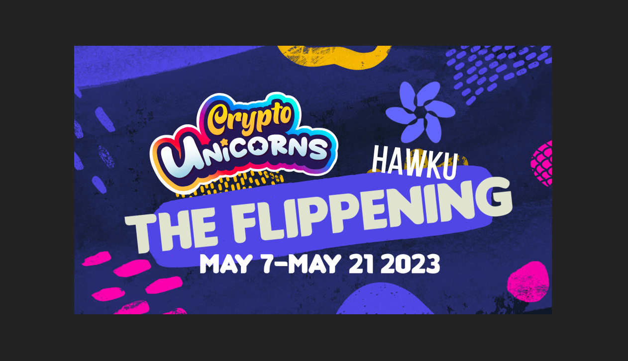 Hawku & Crypto Unicorns - The Flippening Party!